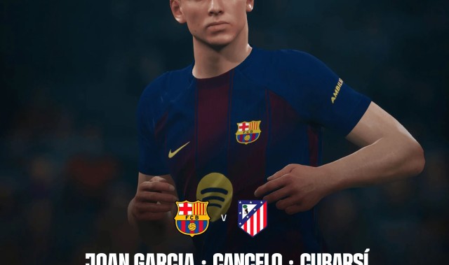 巴萨vs马竞首发：亚马尔PK卢克曼，小蜘蛛、费兰登场